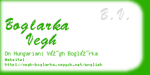 boglarka vegh business card